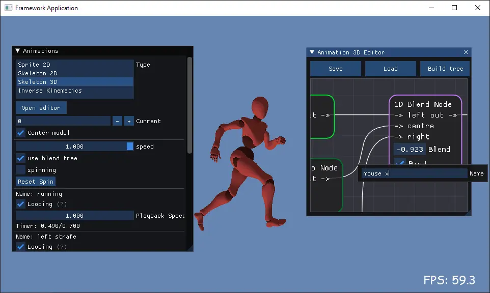 a screenshot of the animation software
